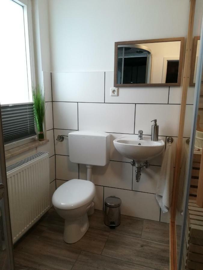 Ferienwohnung Am Reinhardswald - Eichenlaub - Mit Sauna Trendelburg Exterior foto